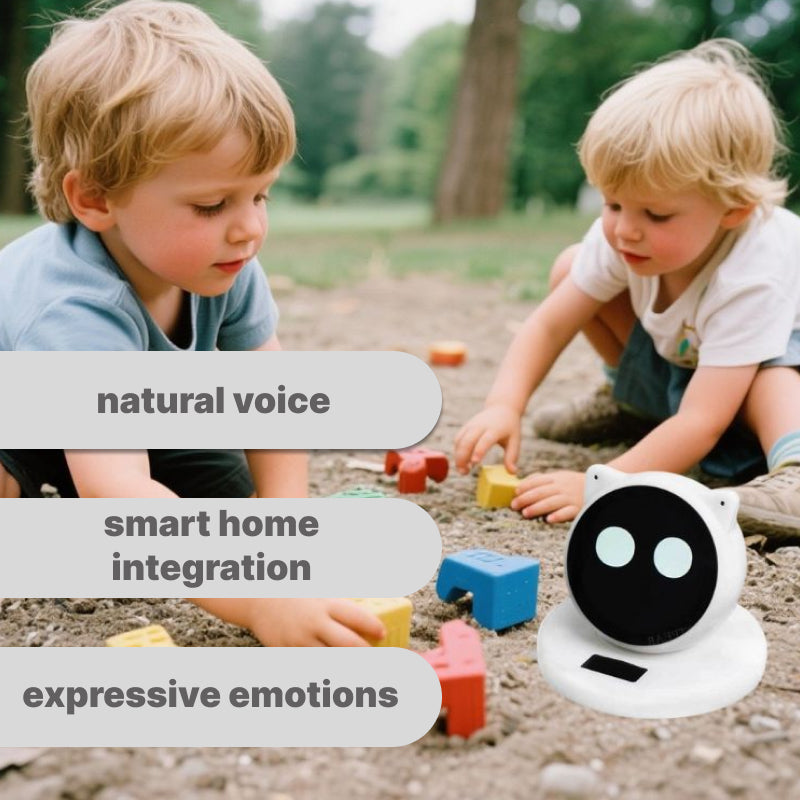 Meow Companion Smart Home Robot | AI Cat with Voice Interaction, Touchscreen, Motion Response & Smart Home Control