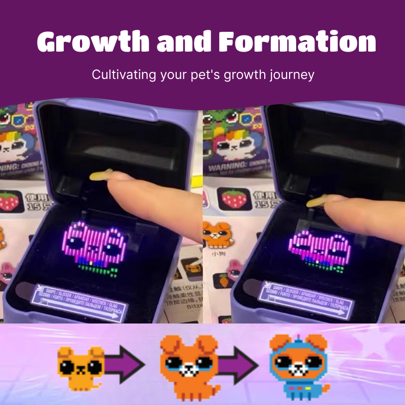 Bitzee Virtual Pet Toy | Various Kinds of Pets, Interactive Electronic Pets, Virtual Pets, Education Simulation, Children's Toys, Fairy Pets