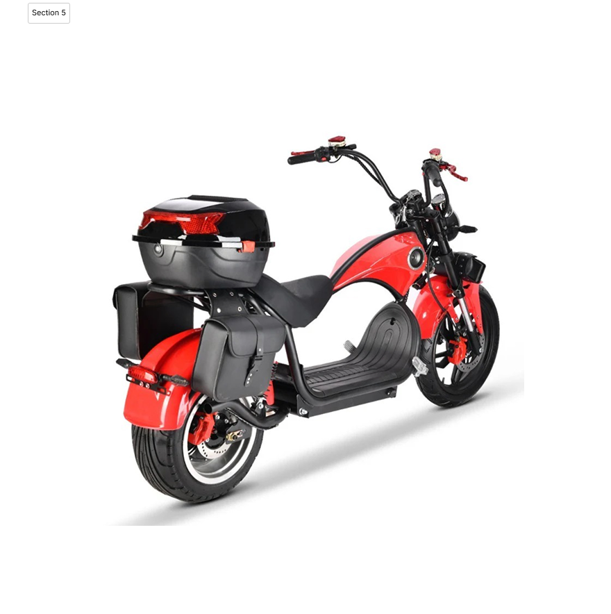 Two-wheeled battery car | Two-wheeled adult scooter(color available)