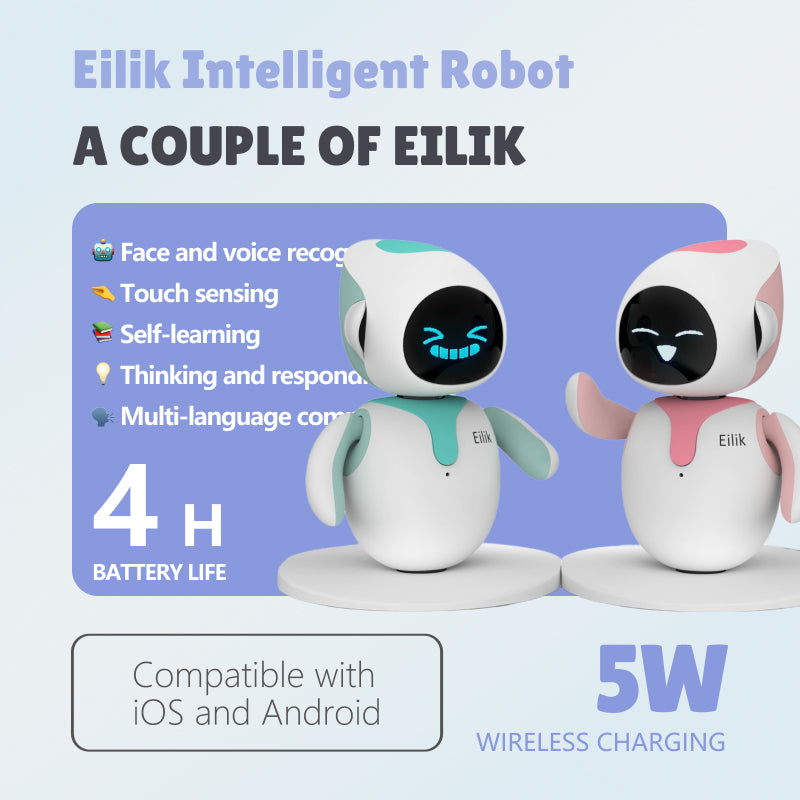 Eilik: un pequeño robot compañero con diversión sin fin.