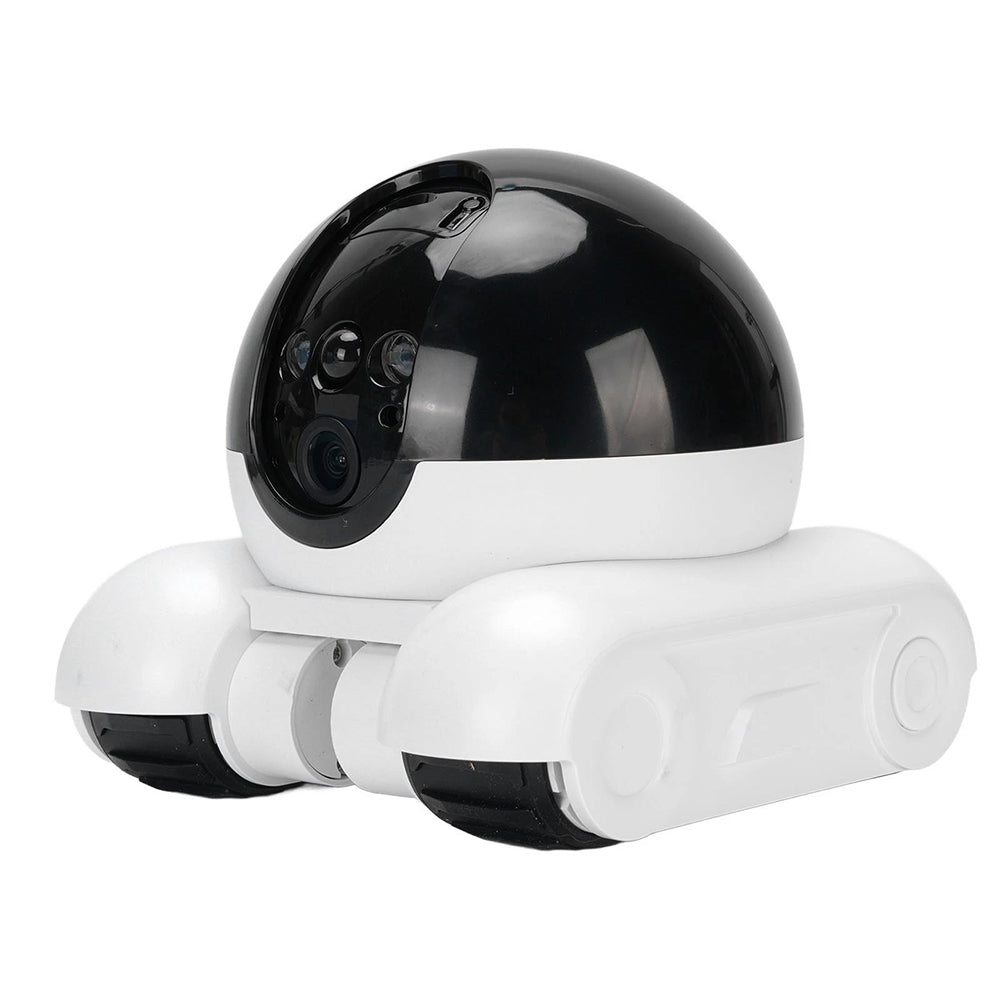 Cámara robot WIFI de 2 MP de alta definición, cámara de seguridad para mascotas de 360 grados, diálogo bidireccional, seguimiento automático.