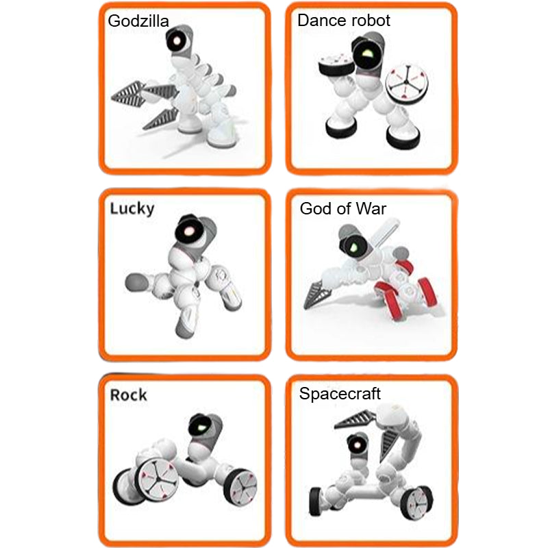 ClicBot Intelligent Robot | Advanced Version, Intelligent Modular Robot Toy, Simple Programming, Rich Features, Suitable for All Ages