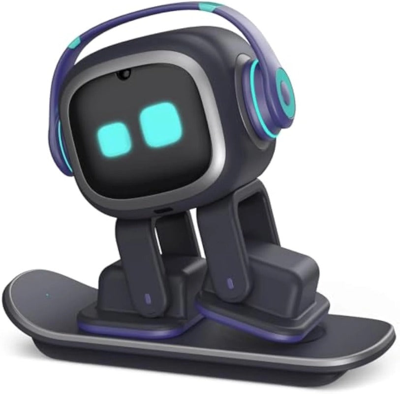 EMO robot AI Desk Robot Companion - ChatGPT Enabled with Voice Commands & Dancing, Interactive AI Robot Pet with Personality, for Adults and Kids