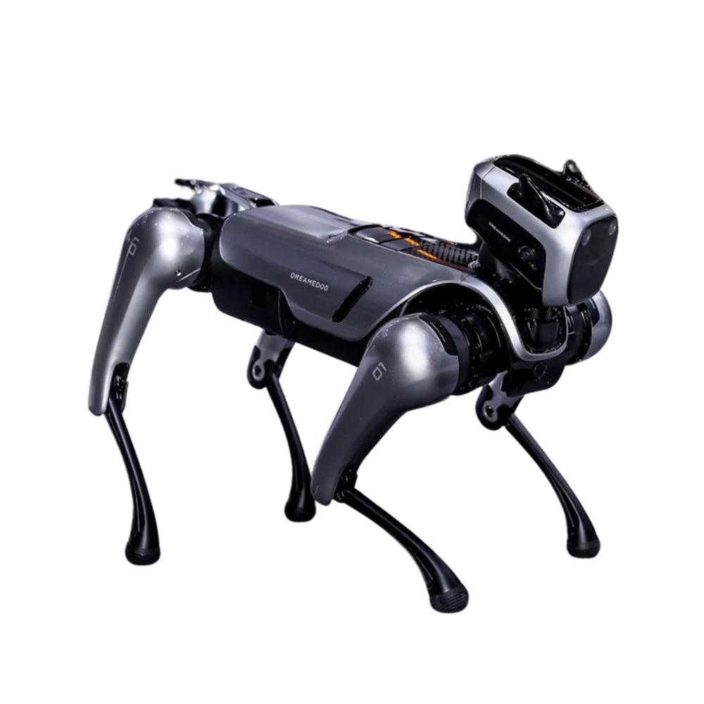 Perro robot cuadrúpedo Dreame con IA, ROS y Raspberry Pi | Mapeo lidar SLAM, reconocimiento visual y diseño biónico