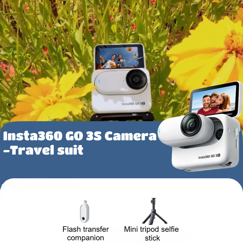 Insta360 GO 3S Camera | High-definition Camera, Waterproof and Shockproof, 4K Compact Camera, Family Travel, Pets, Sports Shooting