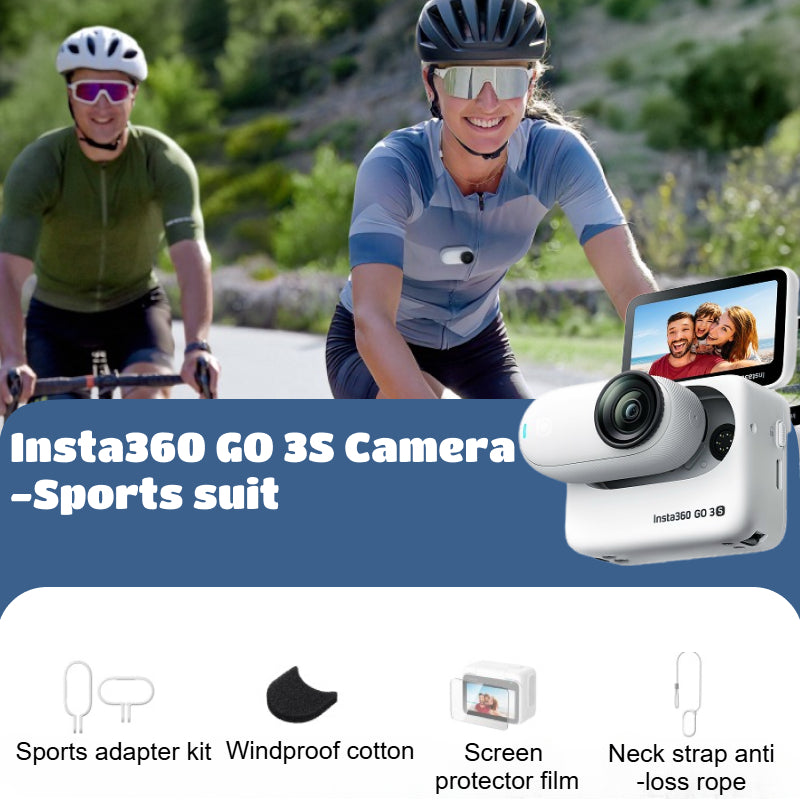 Insta360 GO 3S Camera | High-definition Camera, Waterproof and Shockproof, 4K Compact Camera, Family Travel, Pets, Sports Shooting