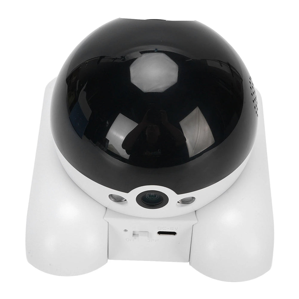 Cámara robot WIFI de 2 MP de alta definición, cámara de seguridad para mascotas de 360 grados, diálogo bidireccional, seguimiento automático.