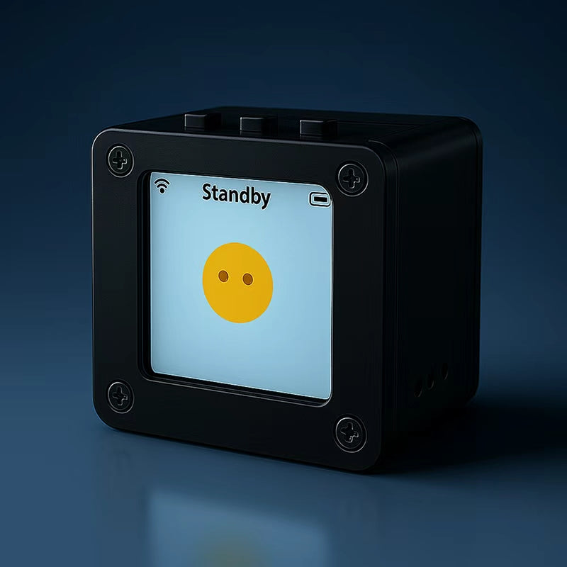Xiaozhi AI Desk Companion | Multilingual Smart AI Robot Box with Real-Time Voice Interaction | Privacy-Safe, Camera-Free Design | Personal AI Assistant for Kids, Adults & Seniors