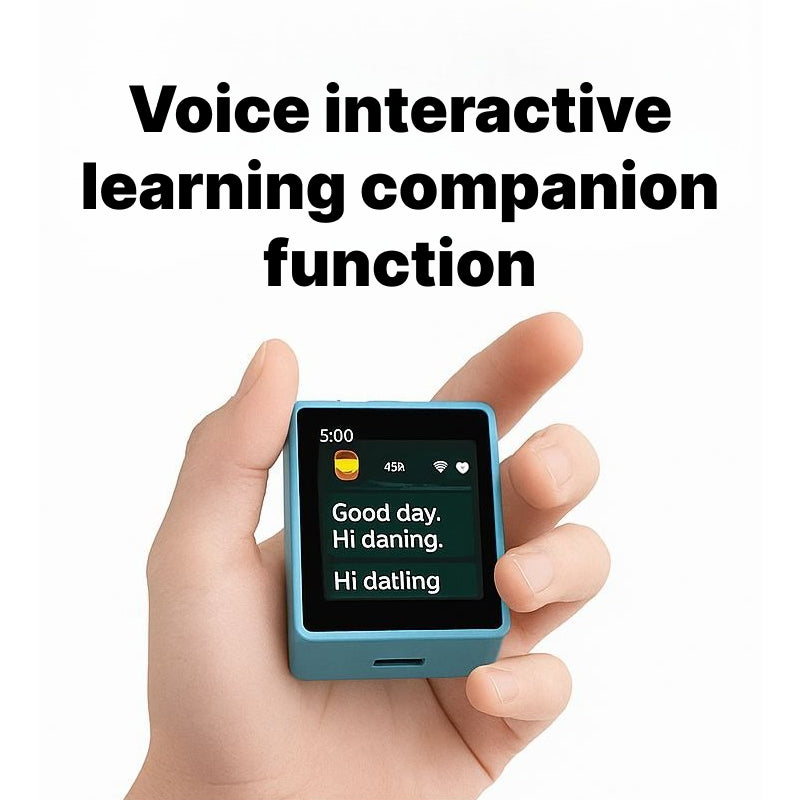 Zhengdian BOX AI Dialogue Toy | Compact Desktop Robot with Color Screen, High-Quality Sound, Multiple Chat Modes & Portable Carry Bag