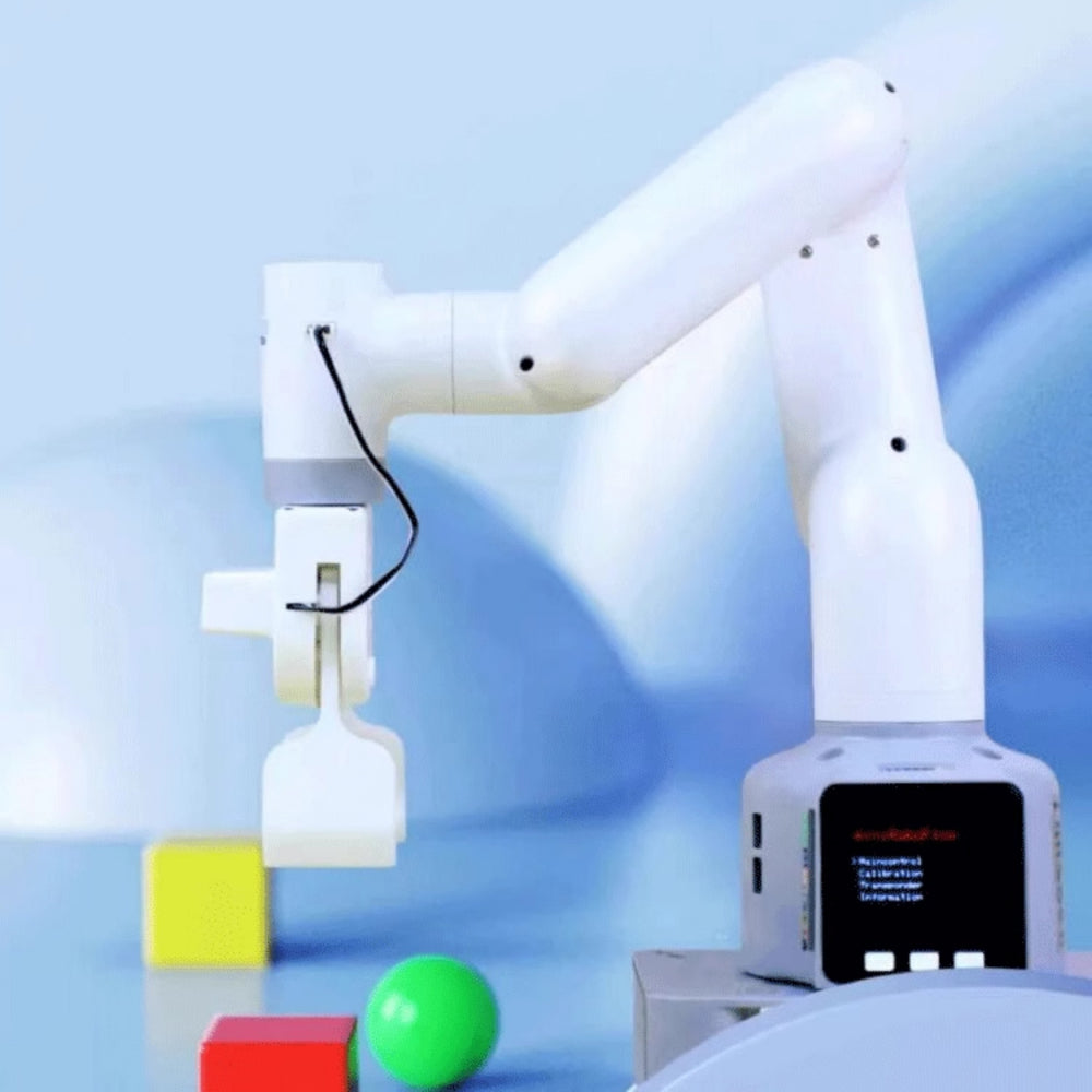 myCobot 280M5 Open Source 6-Axis Robotic Arm | M5Stack 2023, Collaborative Robot for Education, ROS Programming, AI Applications & Industrial Use