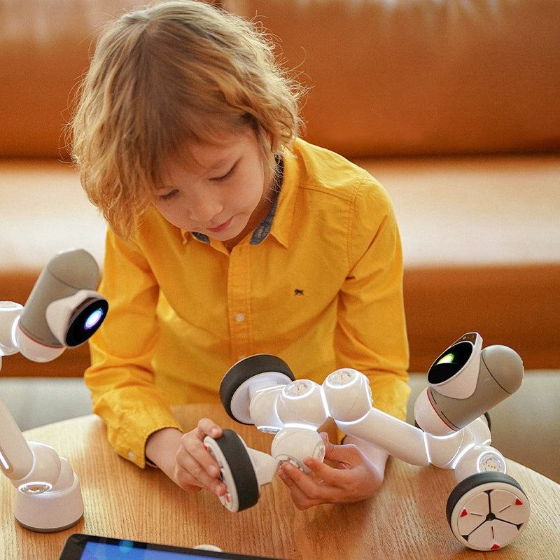 ClicBot Intelligent Robot | Advanced Version, Intelligent Modular Robot Toy, Simple Programming, Rich Features, Suitable for All Ages