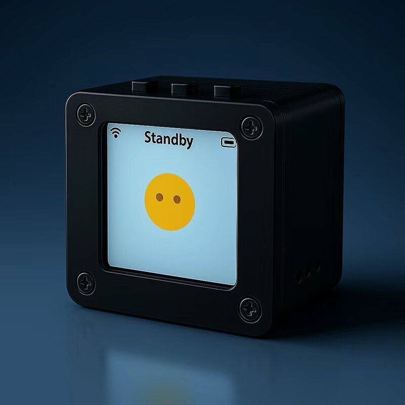 Xiaozhi AI Desk Companion | Multilingual Smart AI Robot Box with Real-Time Voice Interaction | Privacy-Safe, Camera-Free Design | Personal AI Assistant for Kids, Adults & Seniors