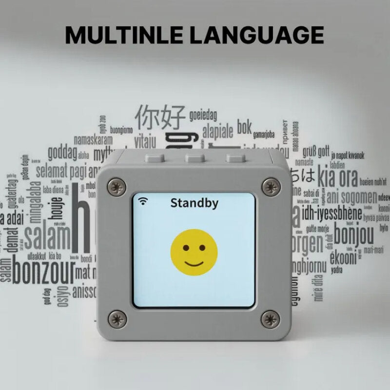 AI robot companion for Xiaozhi table / Multilingual dialogue (Russian, English, Chinese, etc.) Smart AI box, real-time voice interaction