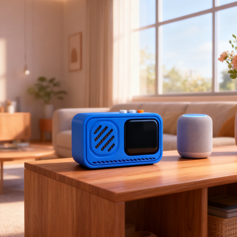 Xiaozhi AI Table Companion | Multilingual Smart AI Robot Box with Real-Time Voice Interaction | Deepseek Engine, Privacy-Safe & Multifunctional Assistant for Kids, Adults & Seniors
