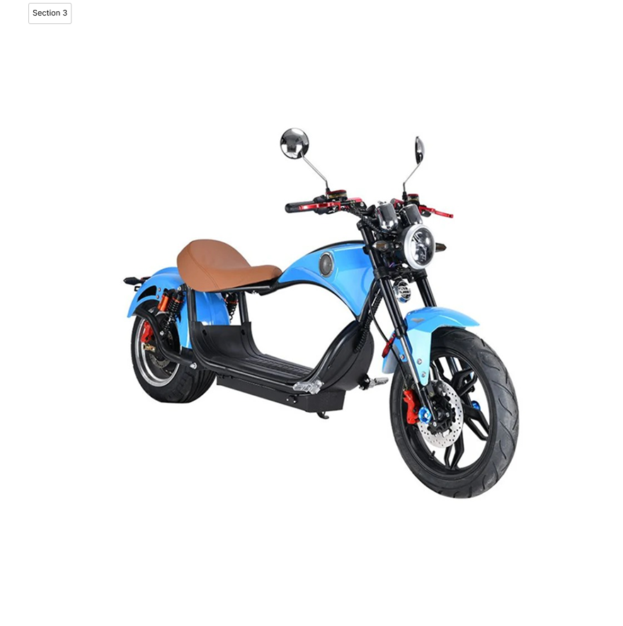 Two-wheeled battery car | Two-wheeled adult scooter(color available)