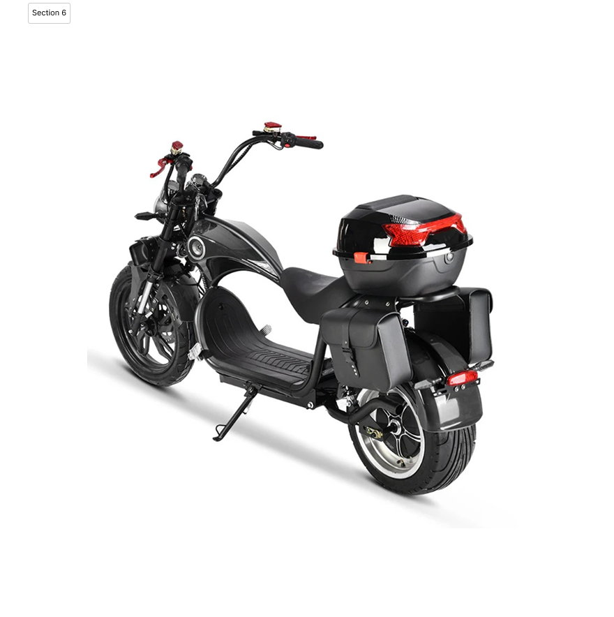 Two-wheeled battery car | Two-wheeled adult scooter(color available)