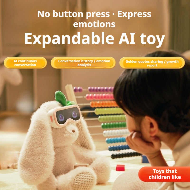 AI Conversation Plush Toy for Kids | Interactive Puzzle & Early Education Story Machine