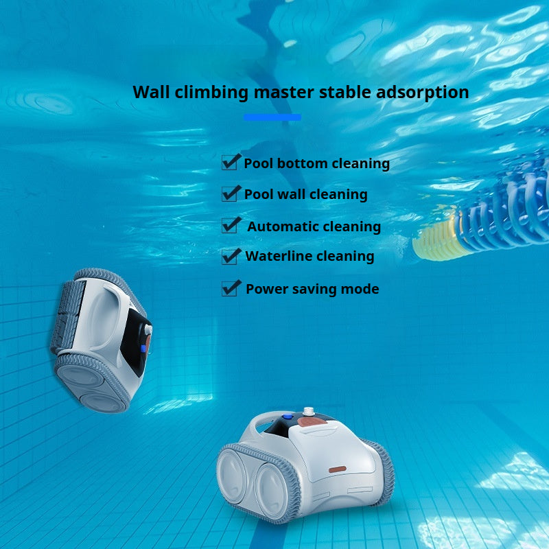 The Pool Cleaner Robot  --Climbable swimming pool