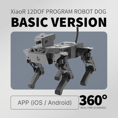 XiaoR 12DOF PERRO ROBÓTICO PROGRAMABLE | Perro Robótico Controlado por Mando | Educación para Técnicos en Robótica