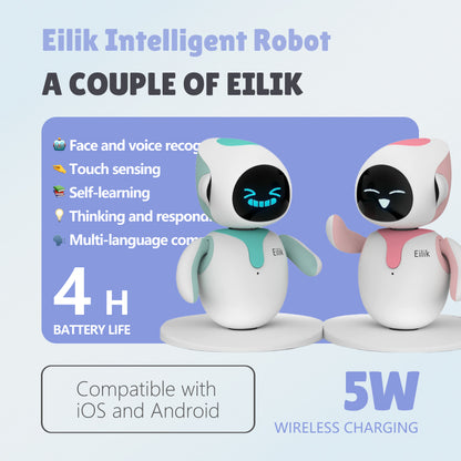 Eilik: un pequeño robot compañero con diversión sin fin.