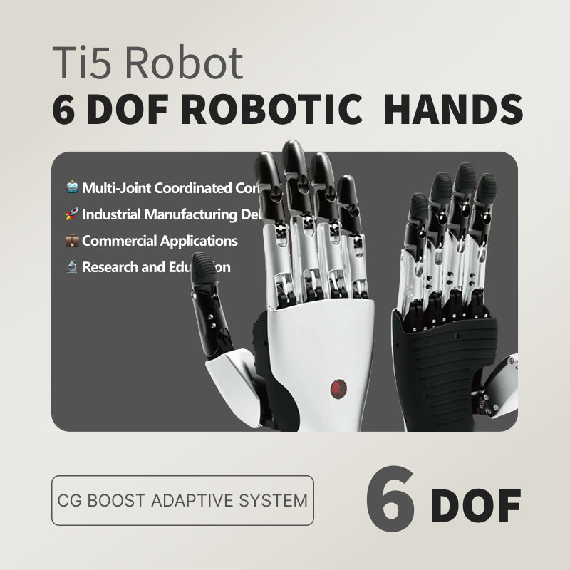 MANOS Robóticas de 6 DOF | Kit de robotica educativa