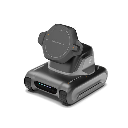 LOOI Robot-Space Black – AI Desktop Companion with ChatGPT | Voice Interaction | Facial Recognition | Emotional Support | Wireless Charging
