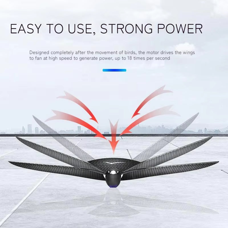 MetaBird AI Bionic Robot Bird | Smartphone App Controlled, 10-Minute Flight Time, 150m Range | 350W Motor, Durable & Safe, Indoor/Outdoor Use