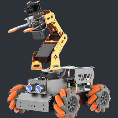 Hiwonder AI Vision Robot Arm with Mecanum Wheels Car Powered by Raspberry Pi 5 - ROBOTBUY