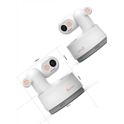 Pickfun Pet AI Monitoring Camera | Multimodal Monitoring, Remote View Playback, Voice Chat, WiFi Pet Behavior Detection, Smart Home Security
