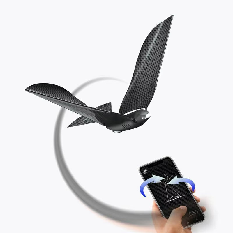 MetaBird AI Bionic Robot Bird | Smartphone App Controlled, 10-Minute Flight Time, 150m Range | 350W Motor, Durable & Safe, Indoor/Outdoor Use
