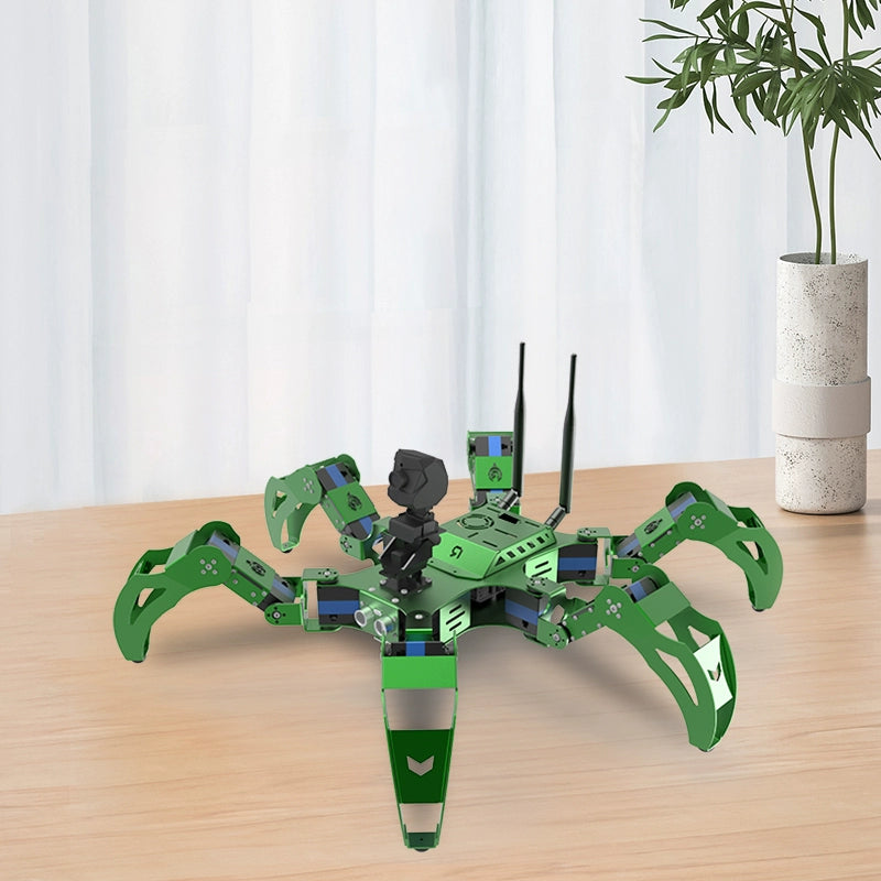 XiaoR Geek Hexapod R1: AI Bionic Spider Robot with Python Programming and Jetson Nano - In Stock - ROBOTBUY