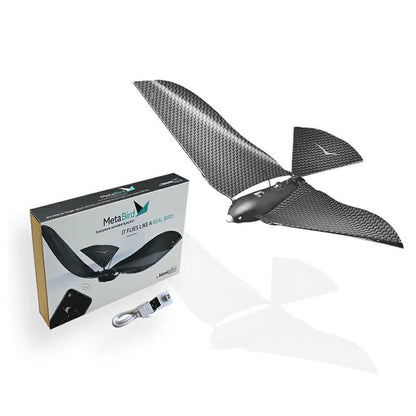 MetaBird AI Bionic Robot Bird | Smartphone App Controlled, 10-Minute Flight Time, 150m Range | 350W Motor, Durable & Safe, Indoor/Outdoor Use