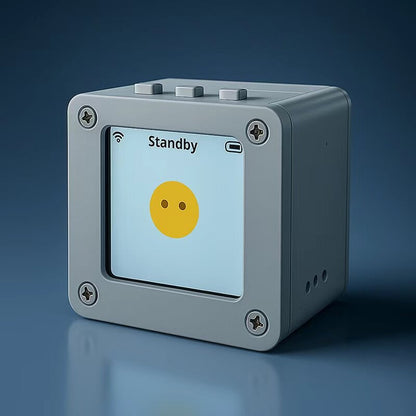 Xiaozhi AI Desk Companion | Multilingual Smart AI Robot Box with Real-Time Voice Interaction | Privacy-Safe, Camera-Free Design | Personal AI Assistant for Kids, Adults & Seniors
