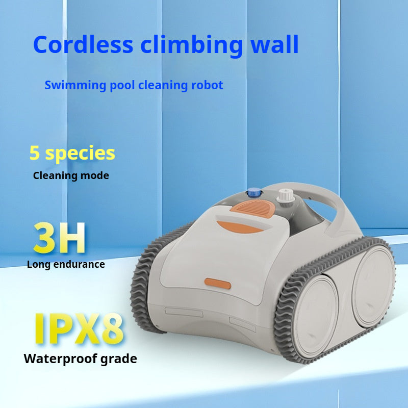 The Pool Cleaner Robot  --Climbable swimming pool